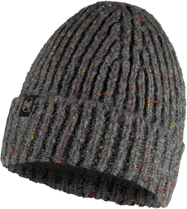 Buff KNITTED & FLEECE BEANIE für Erwachsene kim grey Gr. One Size