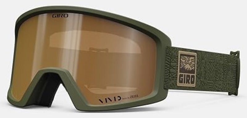 Giro BLOK Skibrille Trail Green Adventure Grid Unisex