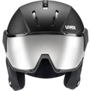 uvex INSTINCT VISOR Ski-Snowboardhelm black mat Unisex
