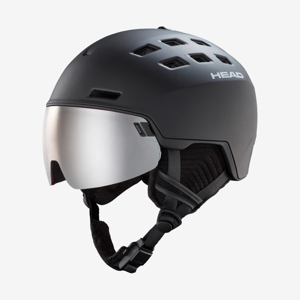 Head RADAR Ski-Snowboardhelm mit Visier black Herren