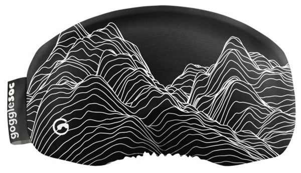 Gogglesoc CONTOUR LINES Gogglesoc Schutzhülle für Ski-,Snowboard oder Fahrradbrille