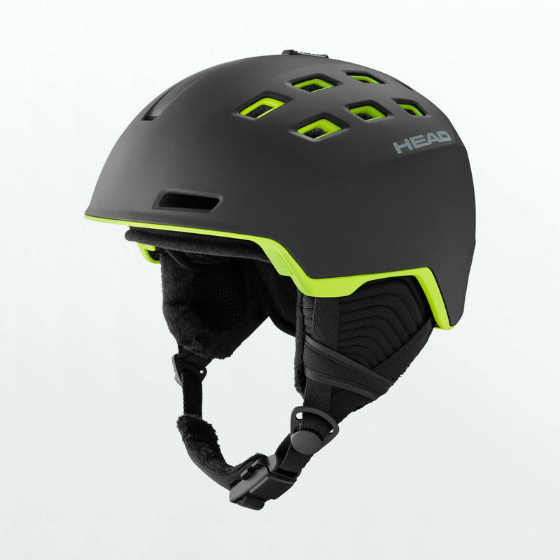 Head REV black/lime M-L Ski Snowboard Helm
