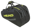 Head BASE PADEL BAG M BKNY Padel-Tasche black neon yellow
