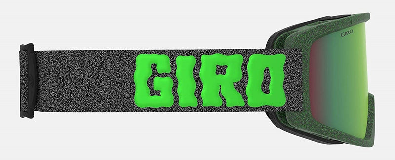 Giro BLOK Skibrille Green cosmic slime und Vivid emerald Scheibe Unisex