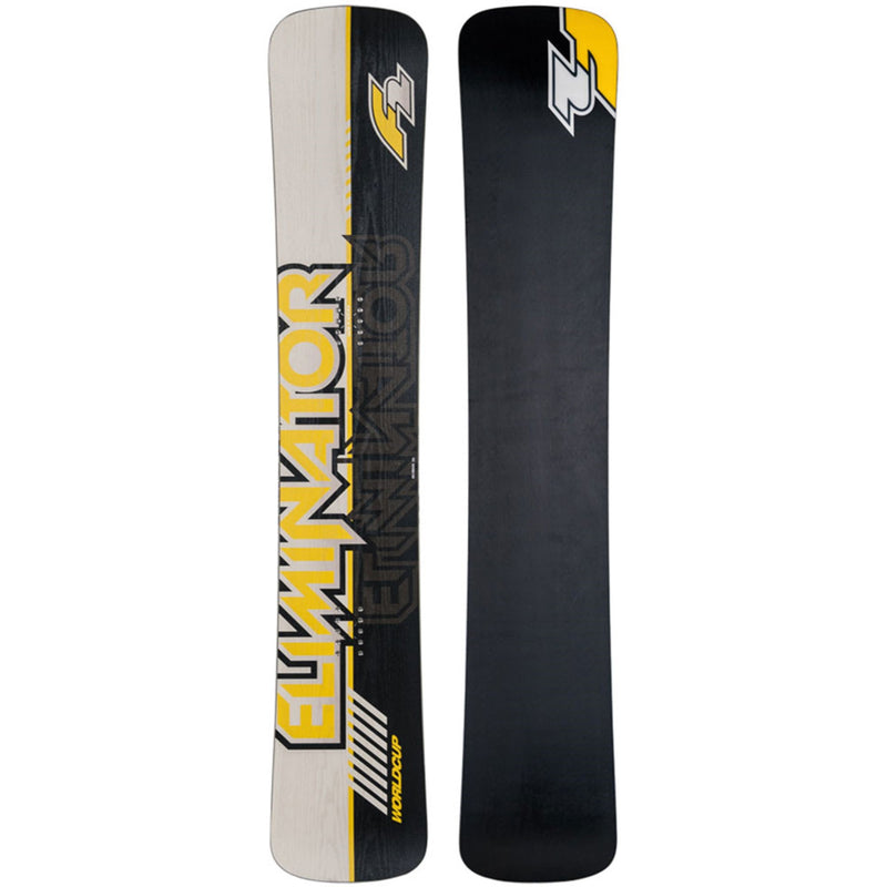 F2 ELIMINATOR WORLDCUP 163cm - Unisex Alpinboard Schwarz Gelb