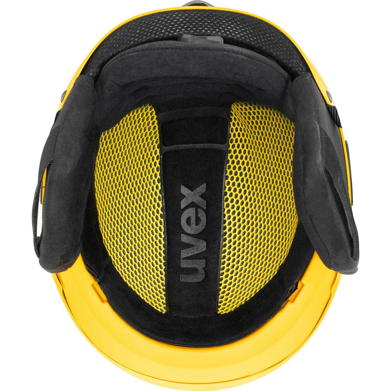 Uvex Legend Pro yellow mat Skihelm Snowboardhelm