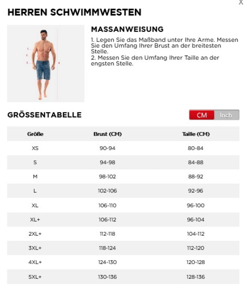 Jobe NEOPRENE Schwimmweste blue Herren