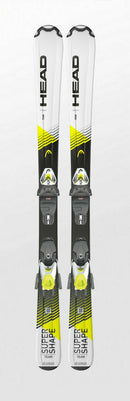 Head Supershape Team SLR Pro 127 cm Kinder Skier + SLR 7.5 GW AC