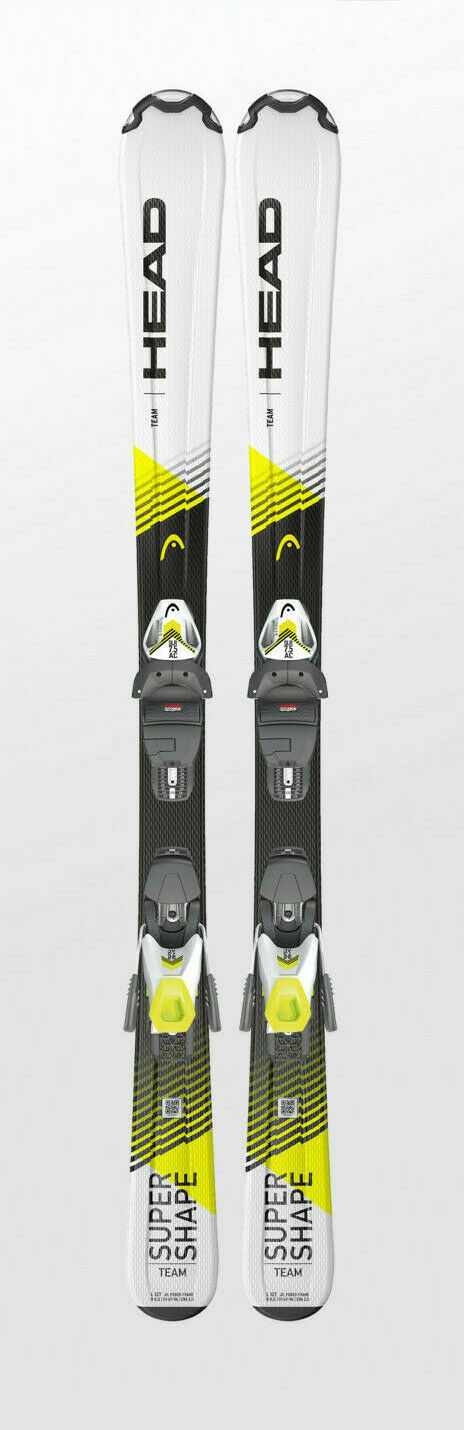 Head Supershape Team SLR Pro 127 cm Kinder Skier + SLR 7.5 GW AC