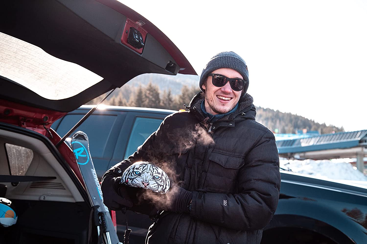 Gogglesoc SIBERIAN TIGER Gogglesoc Schutzhülle für Ski- oder Snowboardbrille