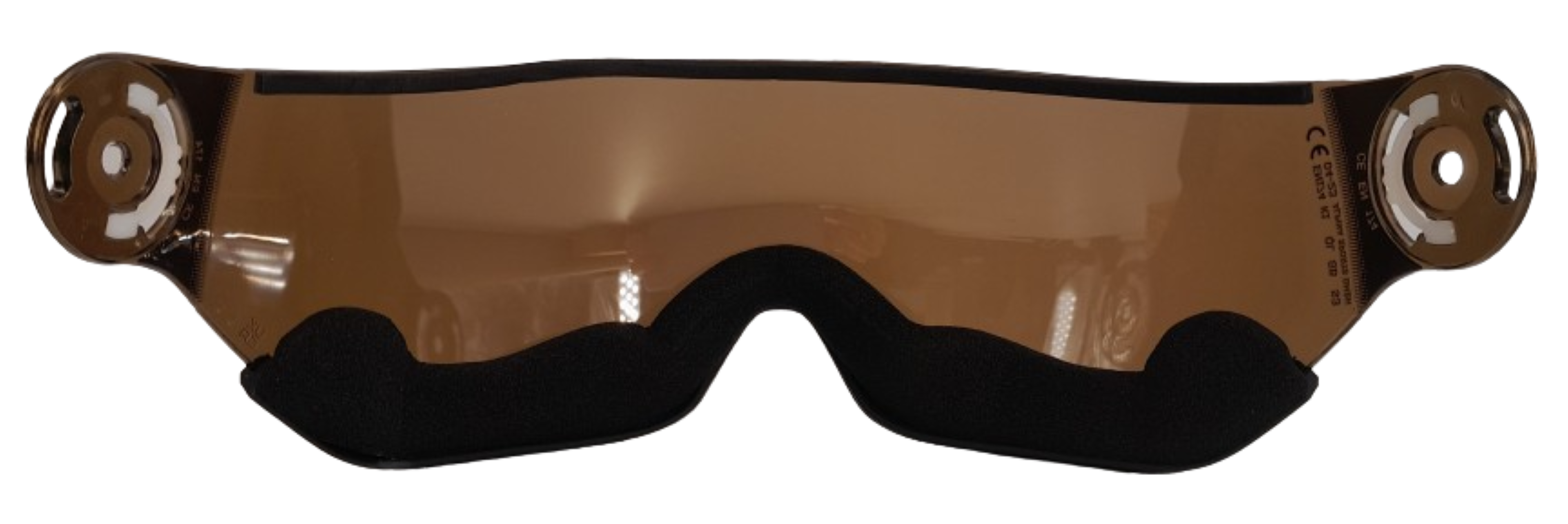 Alpina ARBER VISOR Q-Lite (Quattroflex Lite) S3 für Arber Ski- oder Snowboarvisierhelm blue grey Gr. EG