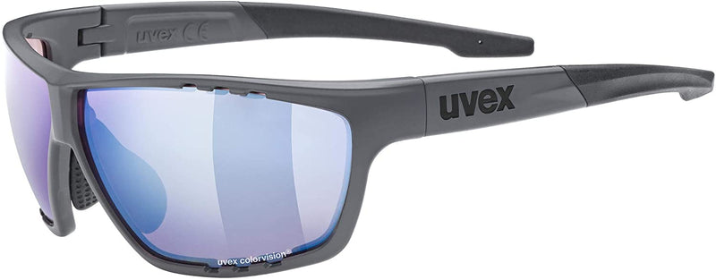 uvex SPORTSTYLE 706 CV Sportbrille dark grey mat Unisex
