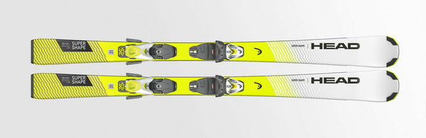 Head Supershape SLR Pro 140 cm Kinder Skier + SLR 7.5 GW AC