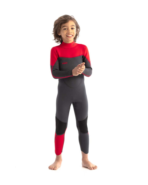 Jobe BOSTON 3/2 mm Neoprene Fullsuit red Kinder