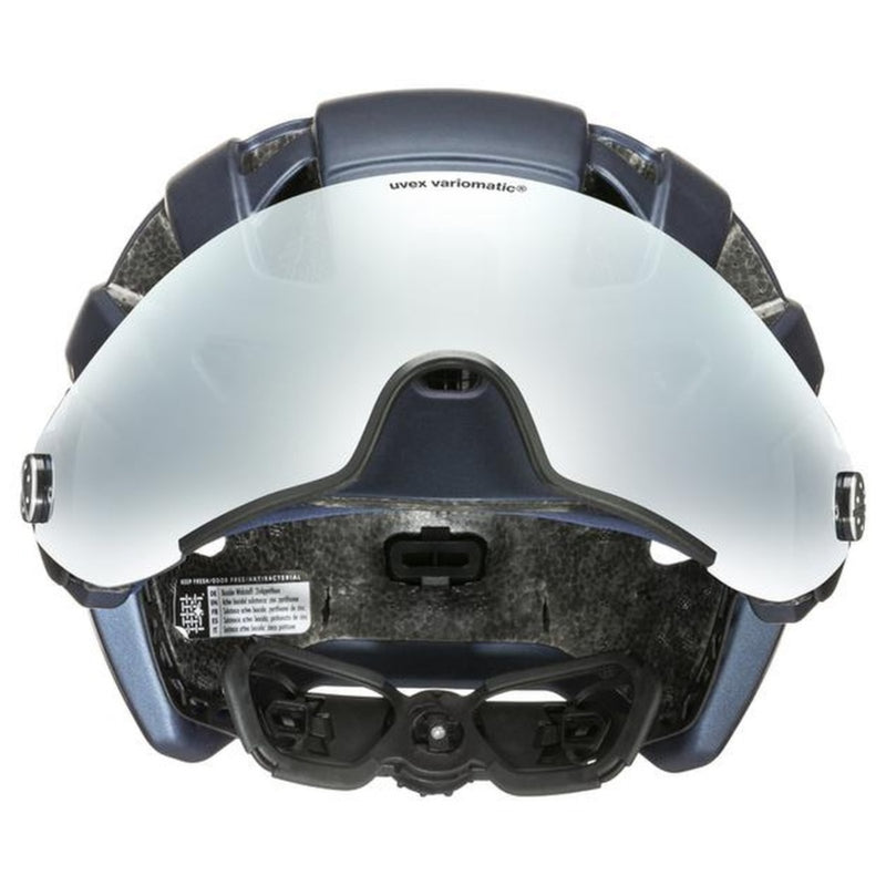 uvex FINALE VISOR VARIO Fahrradhelm deep space mat Unisex