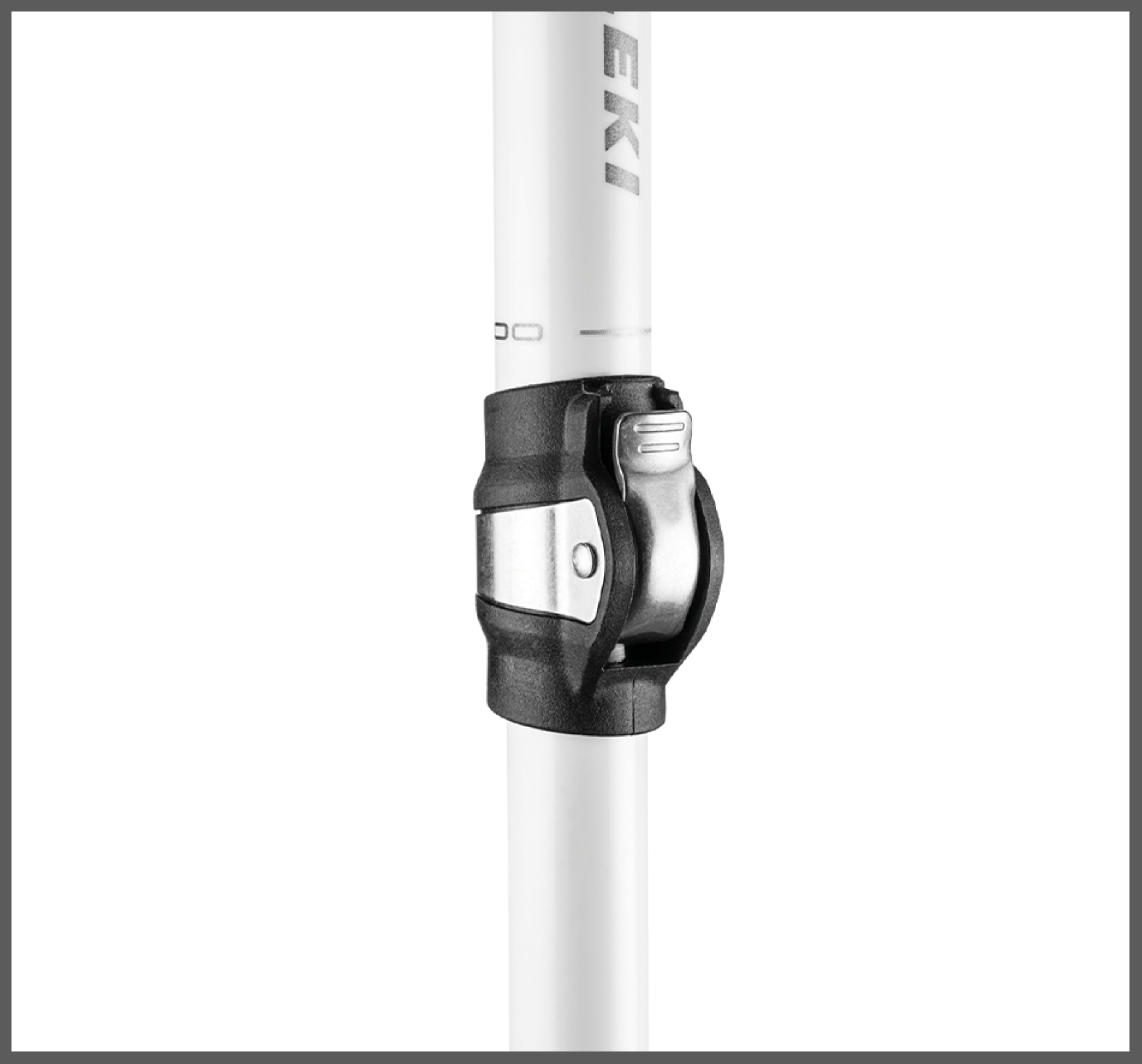 Leki MIC VARIO CARBON LADY ANTISHOCK Wanderstöcke weiß-anthrazit-silber
