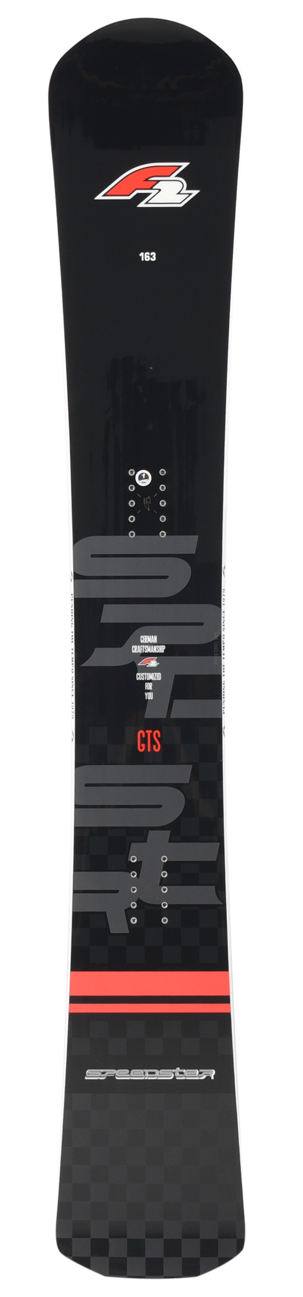 F2 SPEEDSTER GTS Alpin Carving Snowboard Gr. 163 und 166 cm