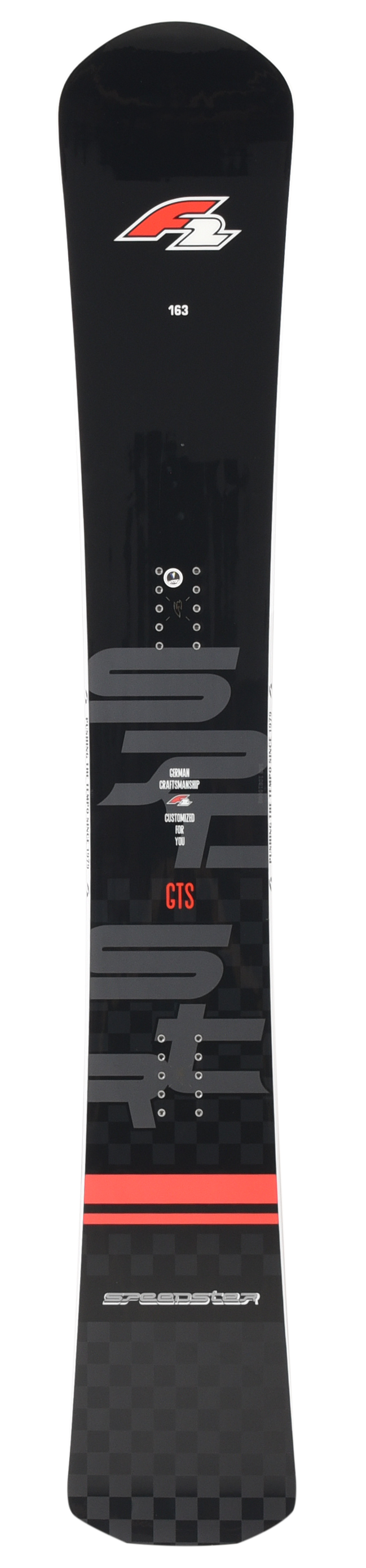 F2 SPEEDSTER GTS Alpin Carving Snowboard Gr. 163 und 166 cm