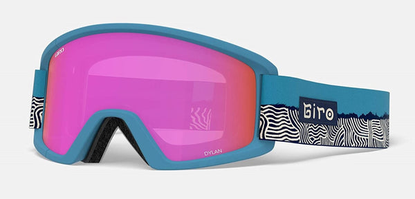 Giro DYLAN Skibrille Powder blue ridge line + Ersatzscheibe Frauen