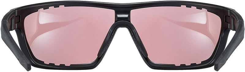uvex SPORTSTYLE 706 CV Sportbrille black mat Unisex litemirror blue