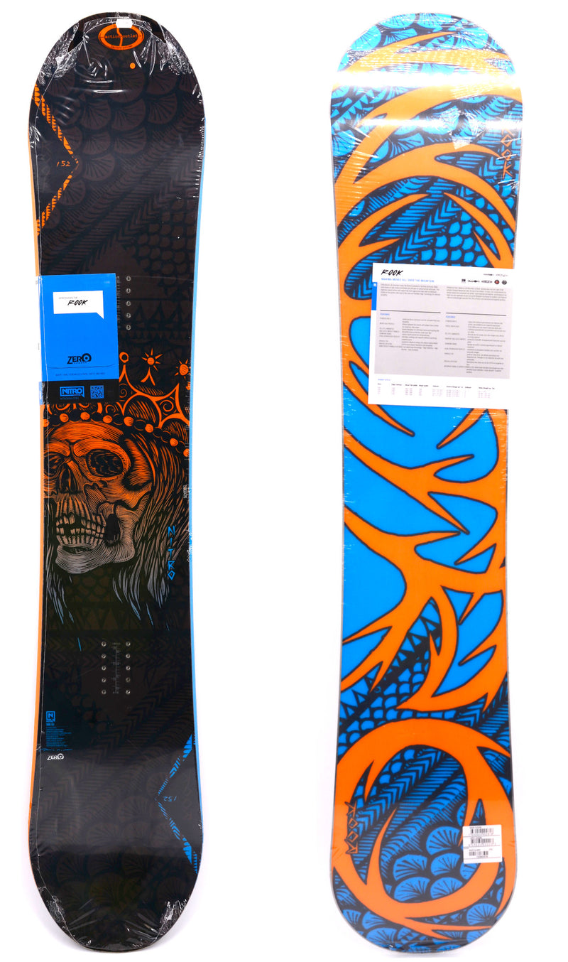 NITRO ROOK - 152 cm Camber Snowboard Softboot Park Freeride Freestyle CH-20