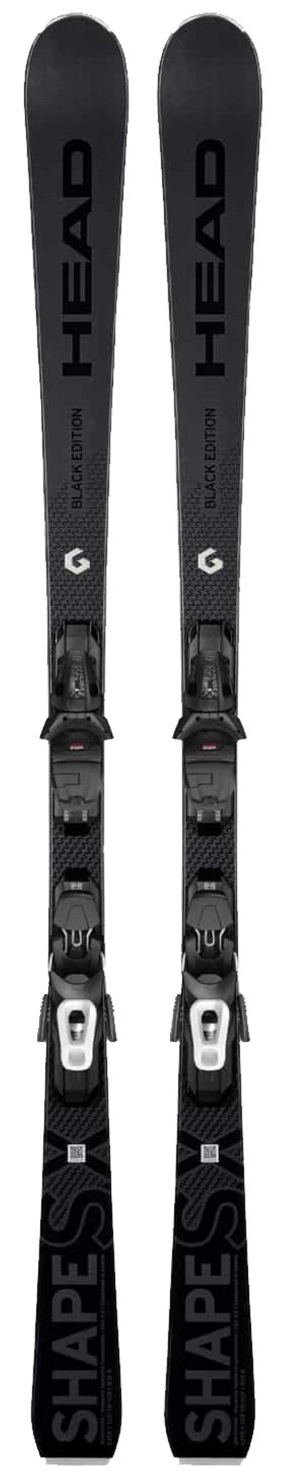 Head SHAPE SX BLACK EDITION Ski + Bindung PR 11 GW Tyrolia black Herren