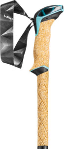 Leki CRESSIDA FX CARBON Wanderstöcke brown metallic mint choc (100-120 cm) Damen