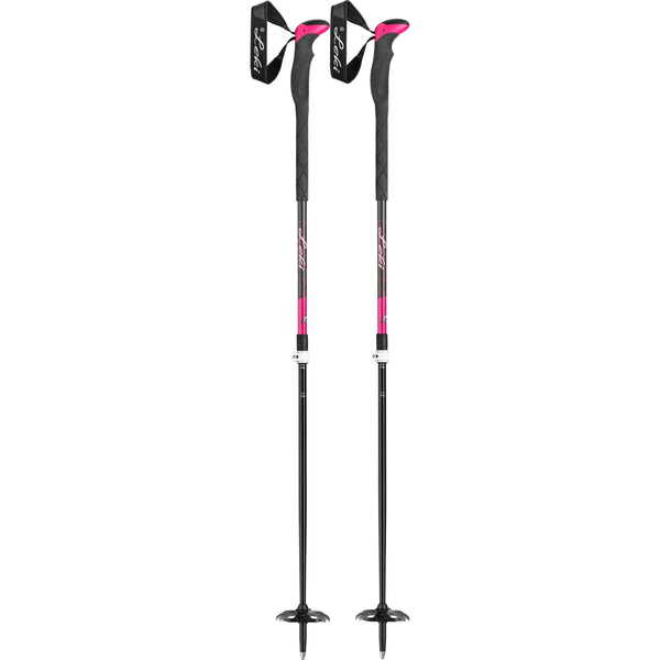 Leki AERGONLITE 2 LADY SL2 PLUS Touringstöcke dunkelanthrazit-berry-weiß (100-135 cm)