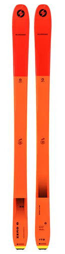 Blizzard ZERO G 095 178cm Flat Ski Orange