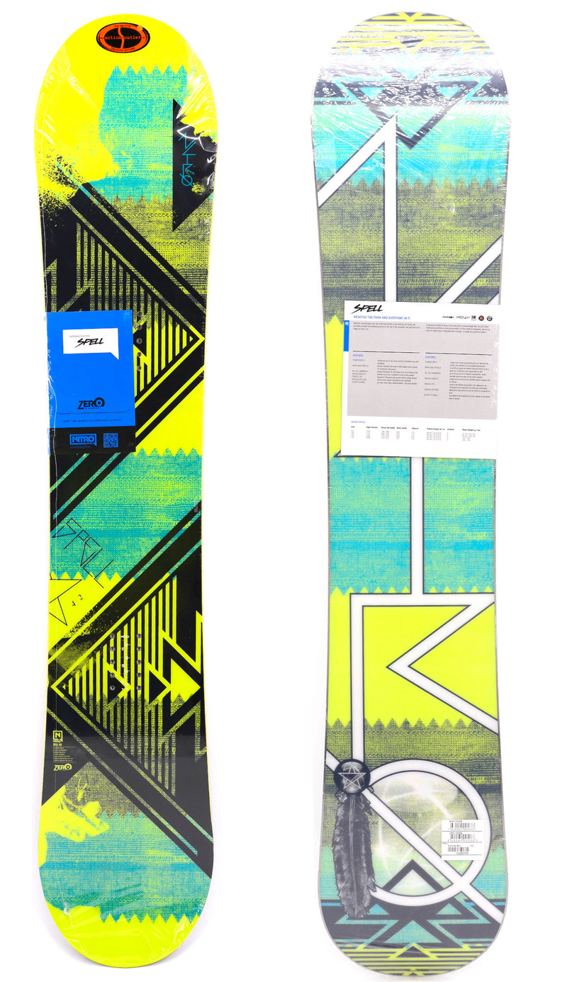 NITRO SPELL Freestyle Snowboard Damen Gr. 142 cm