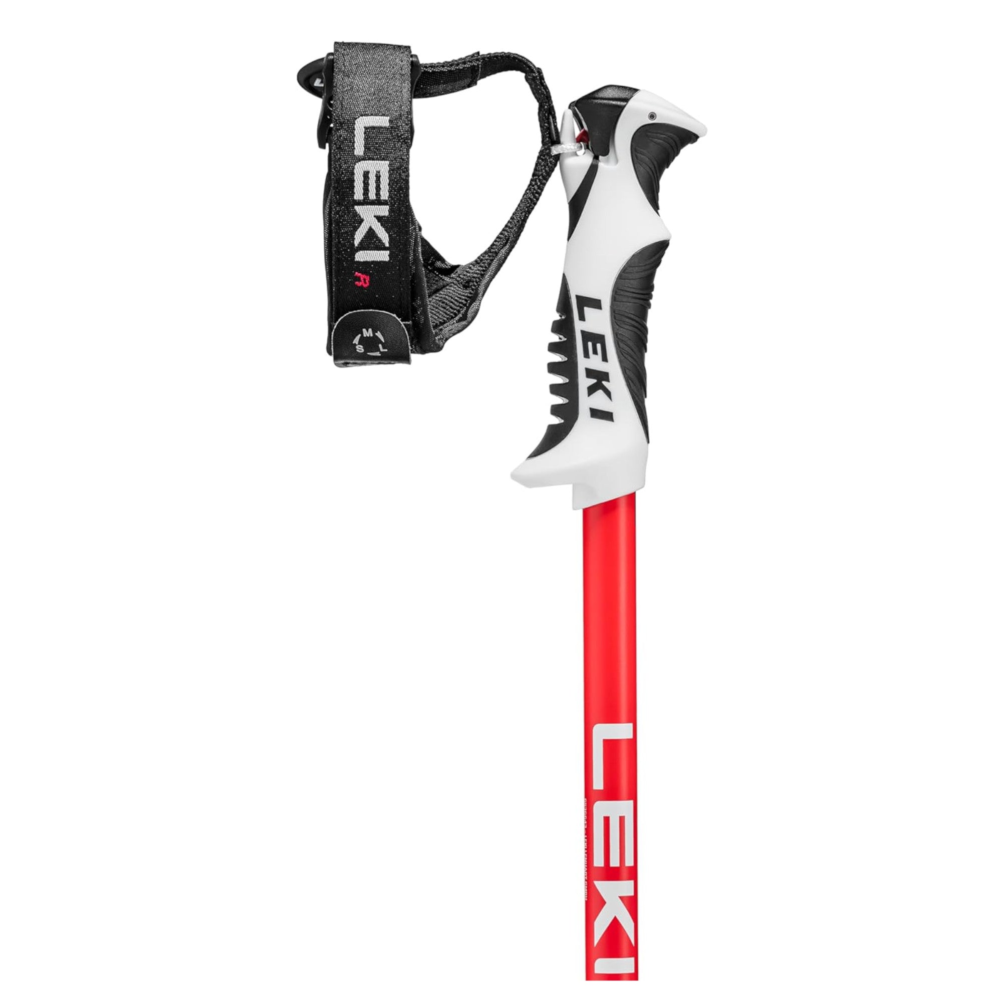Leki BOLD-S Skistöcke anthracite red (100-135 cm) Unisex
