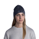 Buff MERINO MIDWEIGHT BEANIE für Erwachsene multistripes graphite Gr. One Size