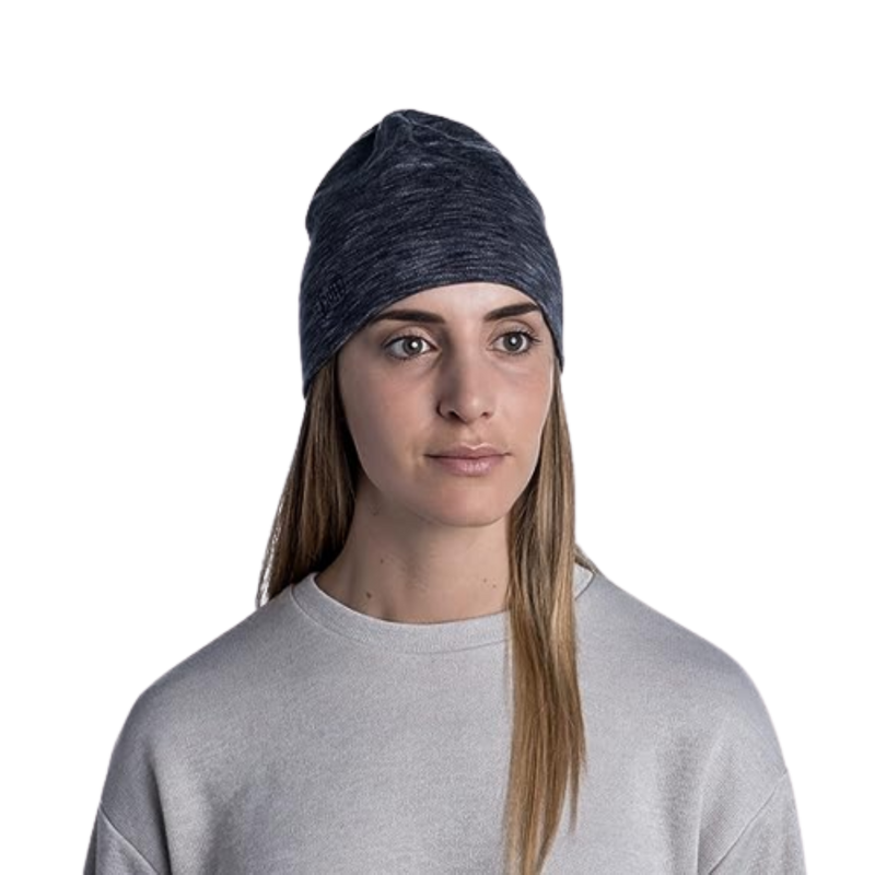 Buff MERINO MIDWEIGHT BEANIE für Erwachsene multistripes graphite Gr. One Size