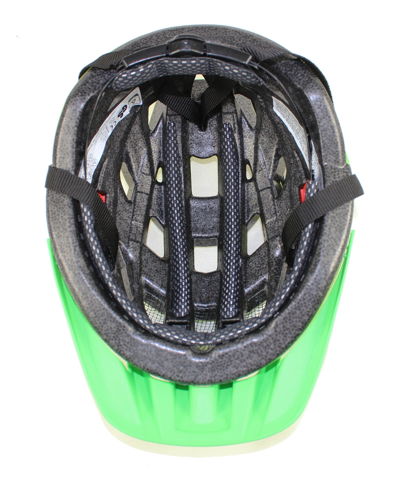 Uvex I-VO CC mit LED Licht Fahrradhelm green lemon mat mit Rücklicht Unisex Erwachsene