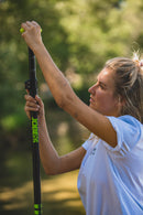 Jobe SUP PADDEL Fiberglass Dreiteilig lime green