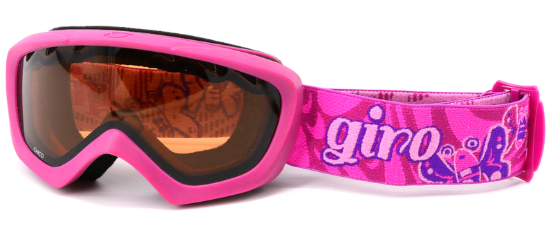 Giro CHICO Skibrille butterfly pink OTG Kinder