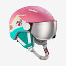 Head Kinder Skihelm MAJA VISOR PAW PATROL Ski-Snowboardhelm mit Visier pink Mädchen