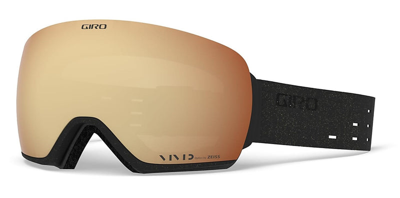 Giro LUSI Skibrille black - gold glitter (ohne Ersatzscheibe) OTG Damen