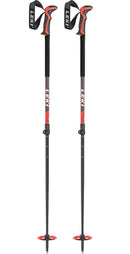 Leki HAUTE ROUTE Touringstöcke dunkelanthrazit-rot-weiß 110-150 cm