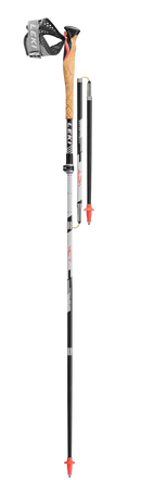 Leki MCT 12 VARIO CARBON Wanderstöcke  schwarz-weiß-rot