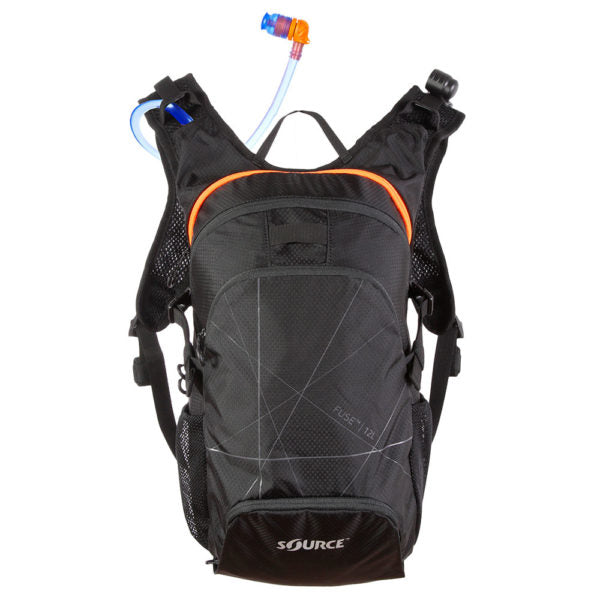 Source FUSE 3+9L Trinkrucksack Black Unisex