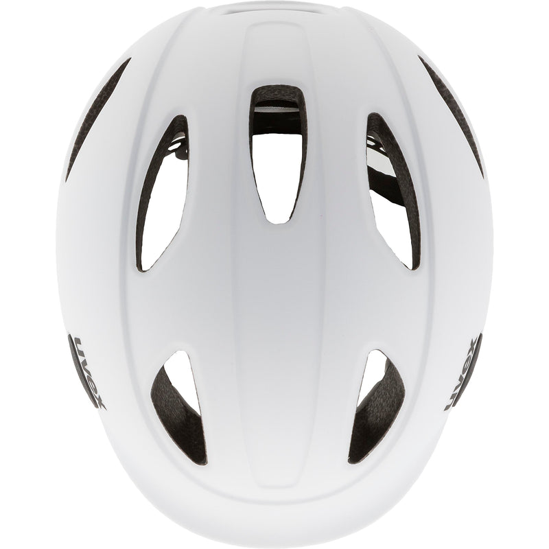 uvex OYO Fahrradhelm white black mat Kinder