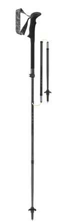 Leki BLACK SERIES MVC Wanderstöcke carbon-schwarz