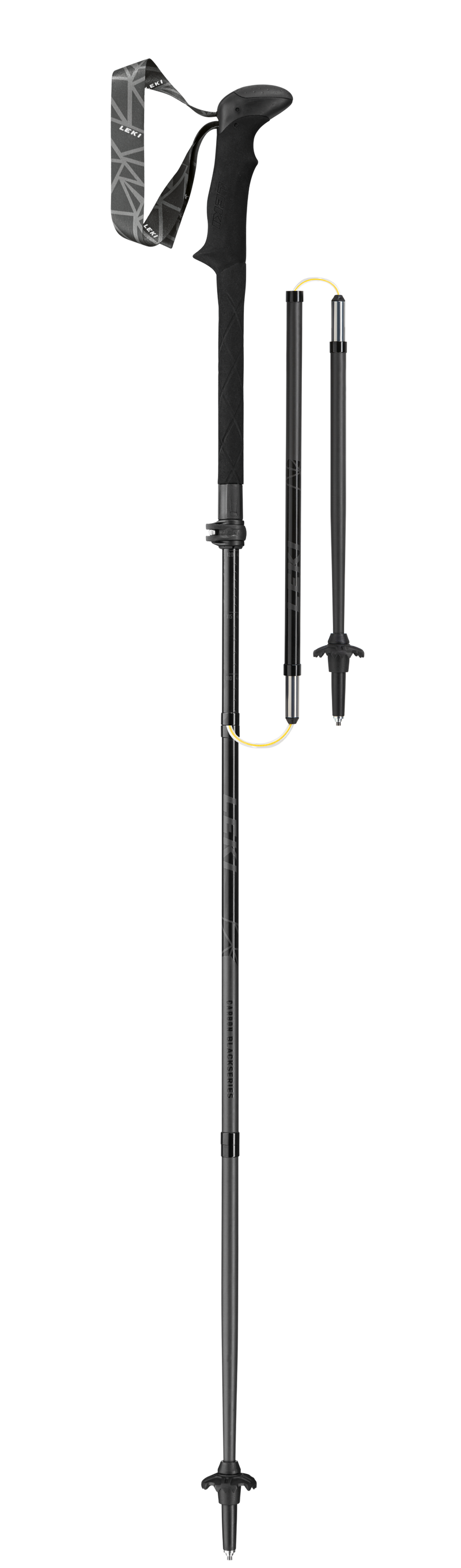 Leki BLACK SERIES MVC Wanderstöcke carbon-schwarz