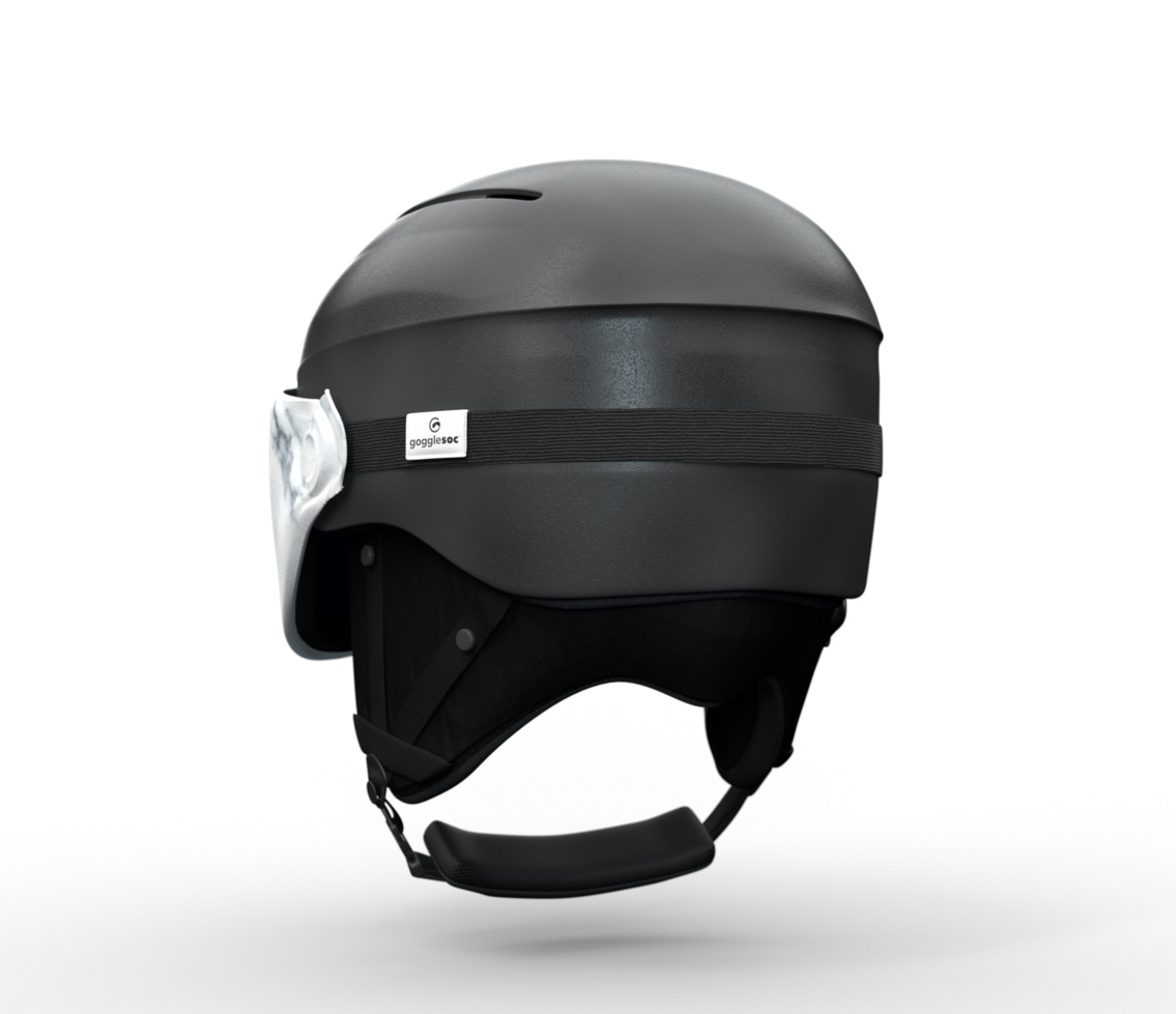 Gogglesoc MARBLE Visorsoc Schutzhülle für Ski-Visierhelme