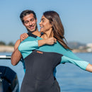 Jobe SOFIA 3/2 mm Neoprenanzug Shorty vintage teal Damen