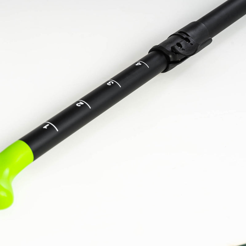 Jobe STREAM CARBON 40 SUP PADDEL Carbon Dreiteilig lime green