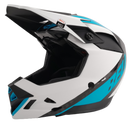 Bell BS FULL-10 SPHERICAL MIPS Full Face Fahrradhelm matte white blue shiny carbon Gr. M (55-57 cm) Unisex
