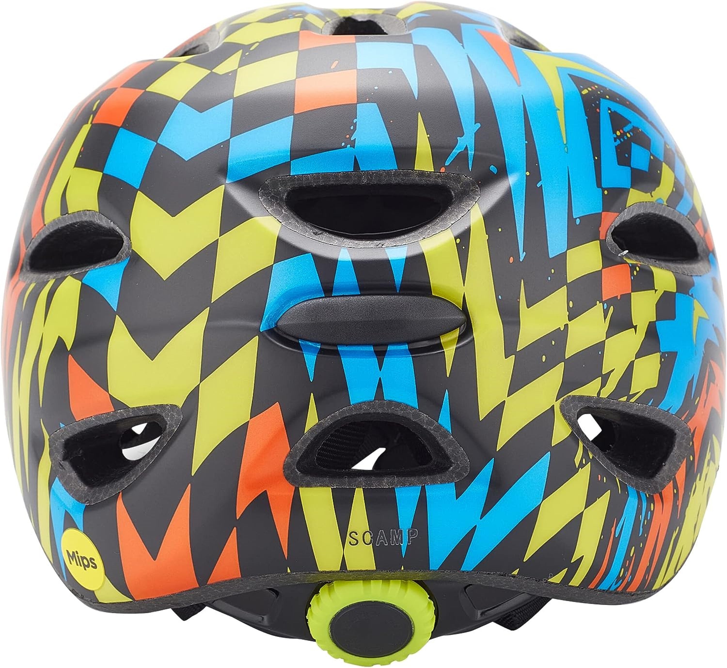 Giro SCAMP MIPS Fahrradhelm matte black check fade Gr. S (49-53 cm) Kinder