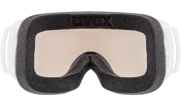 Uvex DOWNHILL 2000 S V Ski-Snowboardbrille white dl/silver Unisex